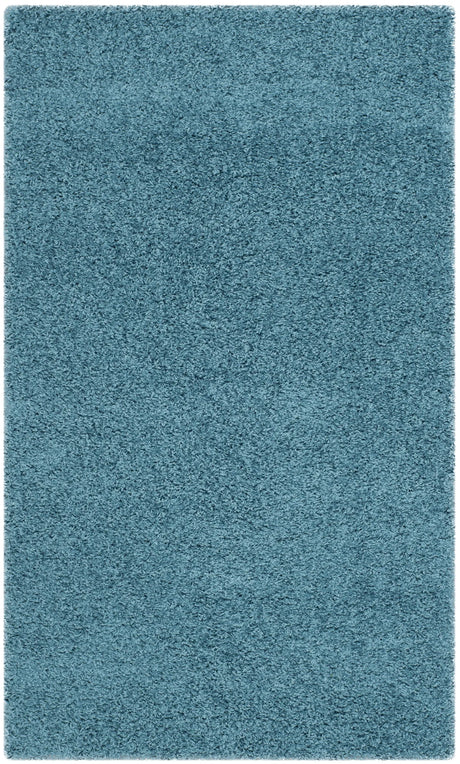 Safavieh Sgl-Laguna Shag 3'-0" x 5'-0" Rug in Turquoise