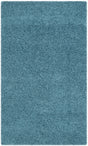Safavieh Sgl-Laguna Shag 3'-0" x 5'-0" Rug in Turquoise