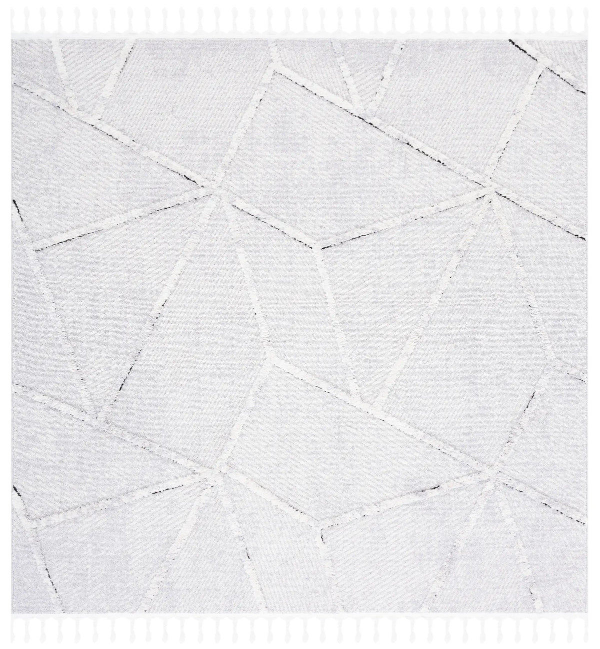 Safavieh Marrakesh 6'-7" x 6'-7" Rug in Grey / Ivory