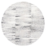 Safavieh Berber Shag 6'-7" x 6'-7" Rug in Grey / Ivory