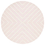 Safavieh Safavieh Kids 5'-0" x 5'-0" Rug in Pink / Ivory