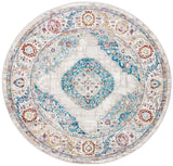 Safavieh Aria 6'-5" x 6'-5" Rug in Blue / Ivory