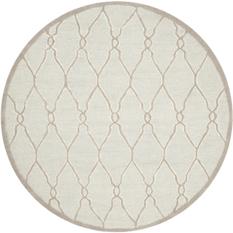 Safavieh Cambridge 6'-0" x 6'-0" Rug in Light Grey / Ivory