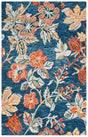 Safavieh Aspen 4'-0" x 6'-0" Rug in Blue / Orange
