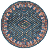 Safavieh Aspen 5'-0" x 5'-0" Rug in Rust / Green