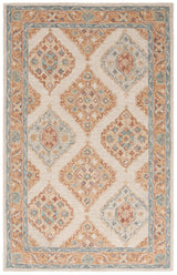 Safavieh Metro 4'-0" x 6'-0" Rug in Beige / Rust