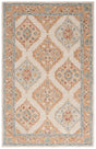 Safavieh Metro 4'-0" x 6'-0" Rug in Beige / Rust