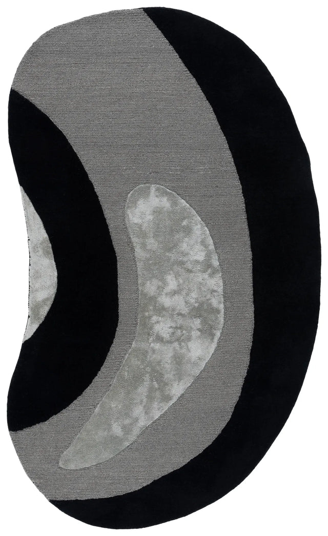 Safavieh Novelty 5'-0" x 8'-0" Rug in Black / Grey