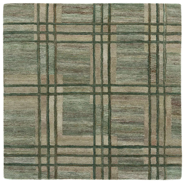 Safavieh Genre 6'-0" x 6'-0" Rug in Green / Beige