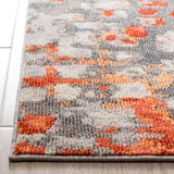 Safavieh Madison 4'-0" x 6'-0" Rug in Grey / Orange