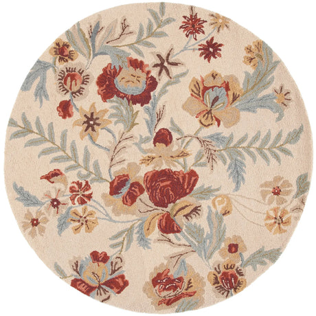 Safavieh Blossom 6'-0" x 6'-0" Rug in Beige / Multi