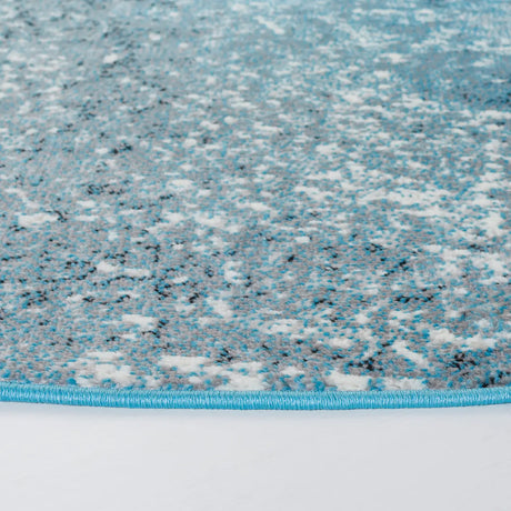 Safavieh Skyler 6'-7" x 6'-7" Rug in Silver / Blue
