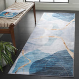 Safavieh Malibu 2'-6" x 8'-0" Rug in Blue / Gold