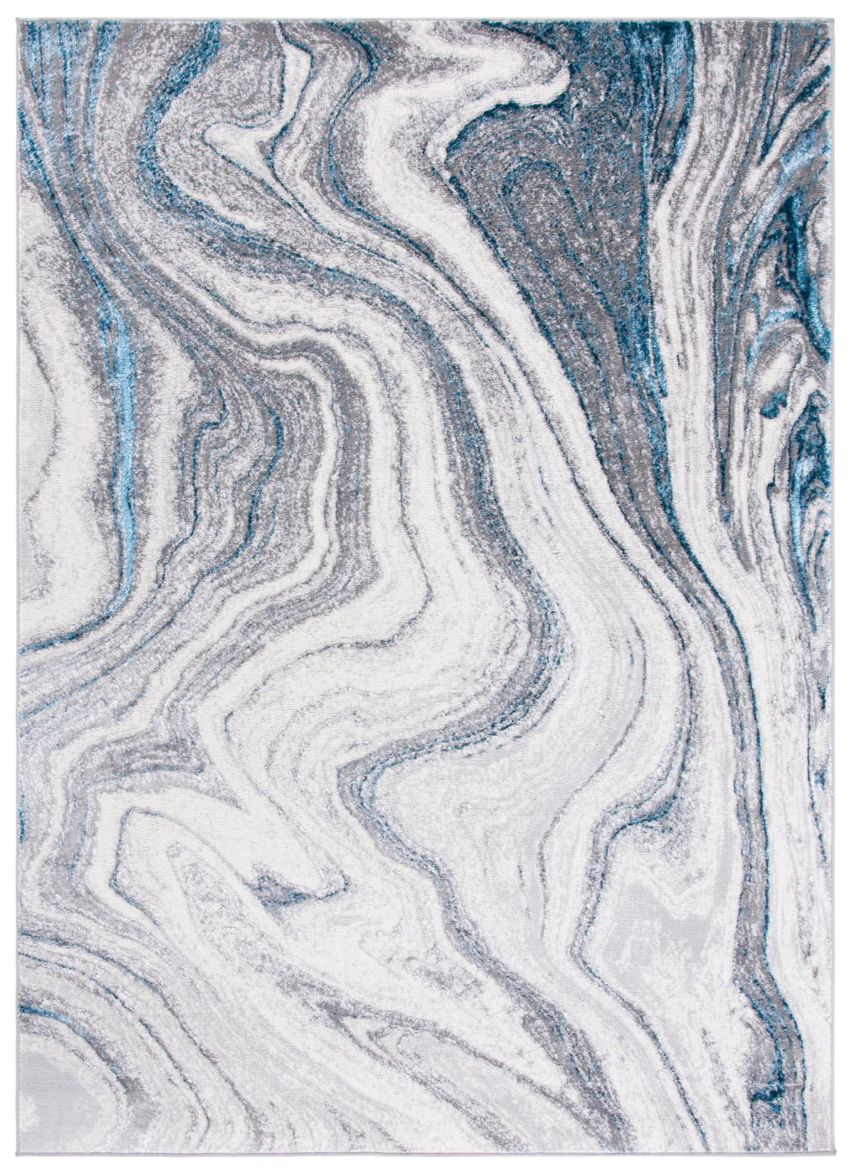 Safavieh Amelia 4'-5" x 6'-5" Rug in Grey / Blue