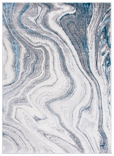 Safavieh Amelia 4'-5" x 6'-5" Rug in Grey / Blue