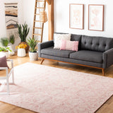 Safavieh Metro 10'-0" x 14'-0" Rug in Pink / Ivory