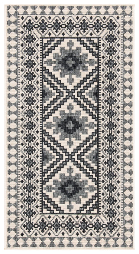 Safavieh Veranda 2'-7" x 5'-0" Rug in Ivory / Grey