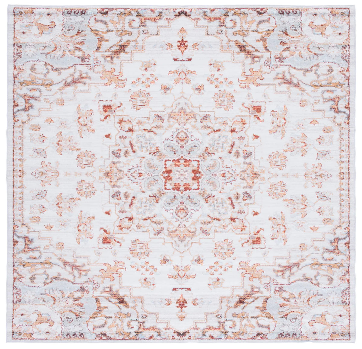 Safavieh Tucson 6'-0" x 6'-0" Rug in Beige / Grey