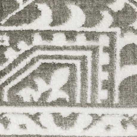 Oriental Weavers Montecito 1101W Grey/ White Rug - room scene 2