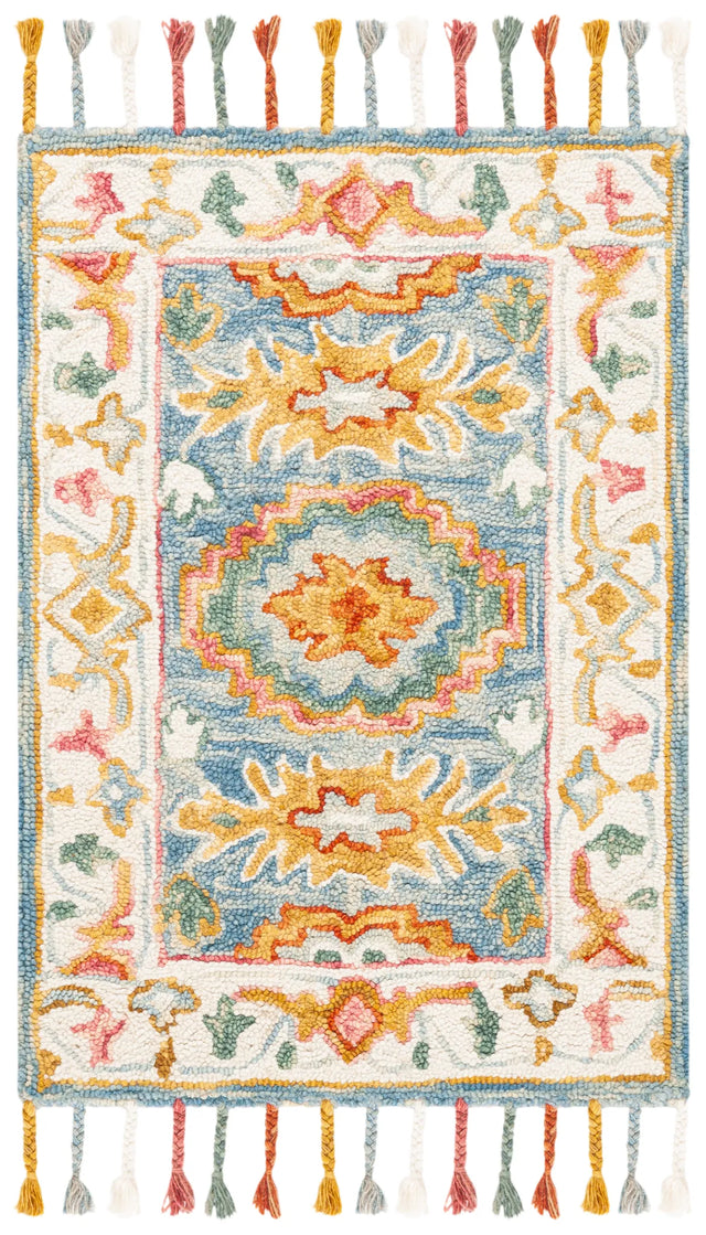 Safavieh Aspen 2'-0" x 3'-0" Rug in Blue / Ivory