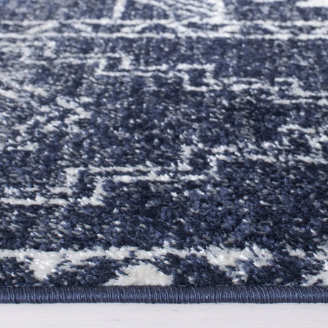 Safavieh Adirondack 4'-0" x 6'-0" Rug in Navy / Silver