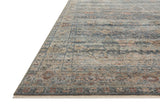 Loloi Heritage Her-09 Sky/Sunset Rug - rug corner