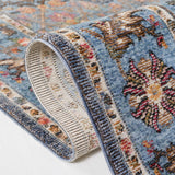 Safavieh Crimson 5'-0" x 7'-0" Rug in Blue / Black