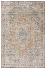 Safavieh Silverado 4'-0" x 6'-0" Rug in Blue / Rust