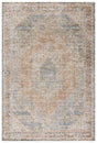 Safavieh Silverado 4'-0" x 6'-0" Rug in Blue / Rust