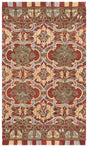 Safavieh Blossom 4'-0" x 6'-0" Rug in Red / Gold