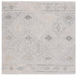 Safavieh Abstract 6'-0" x 6'-0" Rug in Grey / Beige