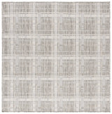 Safavieh Beach House 6'-7" x 6'-7" Rug in Grey / Ivory
