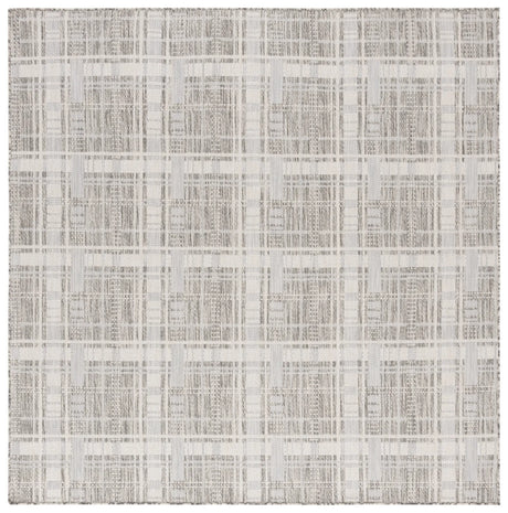 Safavieh Beach House 6'-7" x 6'-7" Rug in Grey / Ivory