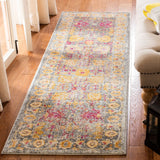 Safavieh Granada 2'-2" x 7'-0" Rug in Light Grey / Multi