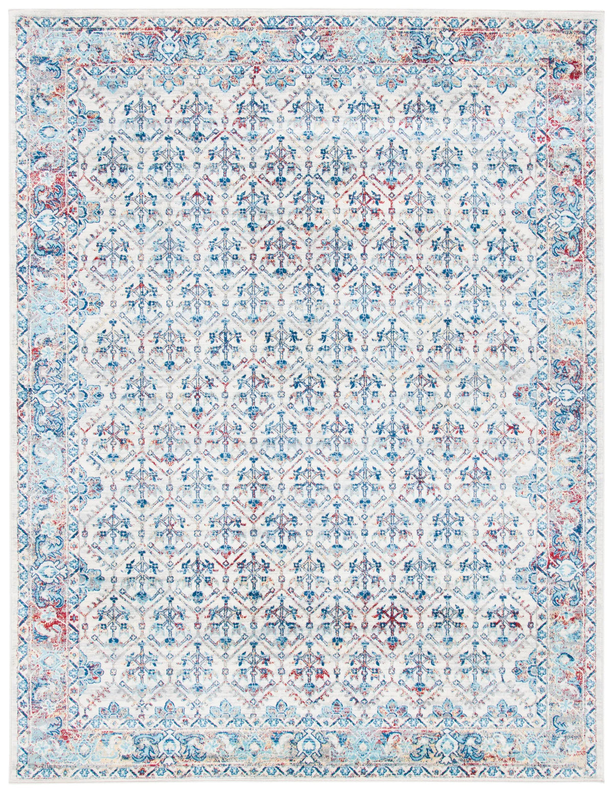 Safavieh Brentwood 10'-0" x 13'-0" Rug in Ivory / Blue