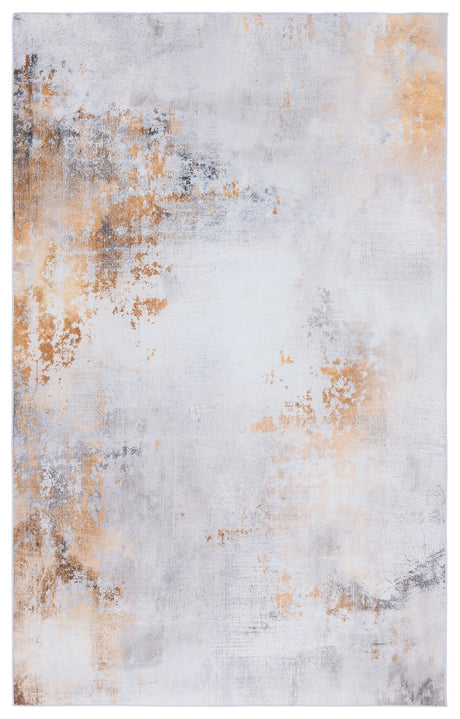 Safavieh Tacoma 4'-0" x 6'-0" Rug in Grey / Gold
