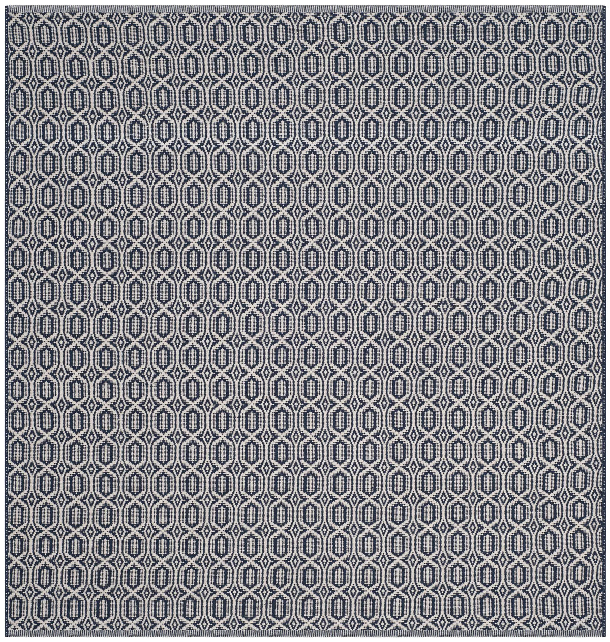 Safavieh Montauk 6'-0" x 6'-0" Rug in Ivory / Navy