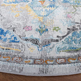 Safavieh Aria 6'-5" x 6'-5" Rug in Grey / Blue