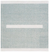 Safavieh Natura 6'-0" x 6'-0" Rug in Turquoise / Ivory
