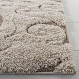 Safavieh Florida Shag 5'-3" x 7'-6" Rug in Cream / Beige