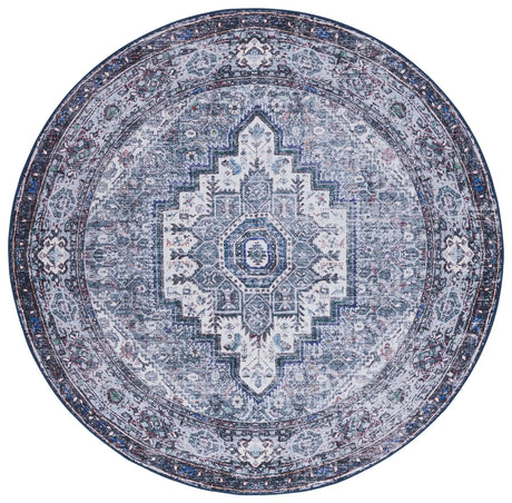 Safavieh Tucson 6'-0" x 6'-0" Rug in Beige / Green