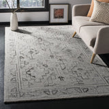 Safavieh Abstract 5'-0" x 8'-0" Rug in Taupe / Black