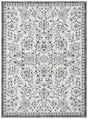 Safavieh Courtyard 4'-5" x 6'-5" Rug in Grey / Black