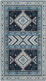 Safavieh Classic Vintage 3'-0" x 5'-0" Rug in Navy / Light Blue