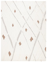 Safavieh Casablanca 10'-0" x 14'-0" Rug in Ivory / Brown