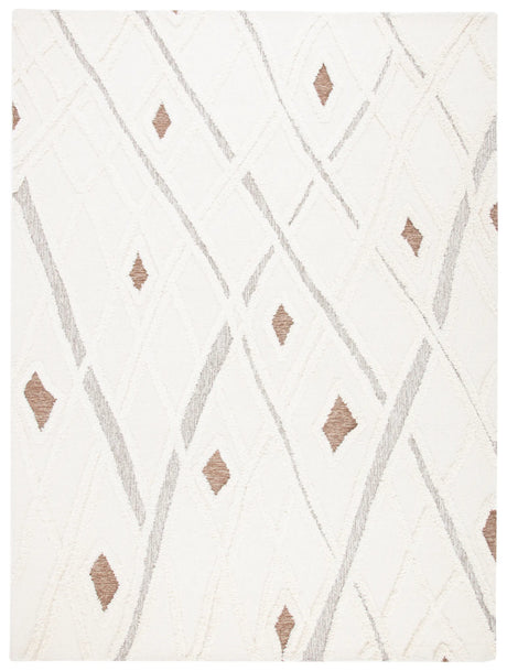 Safavieh Casablanca 10'-0" x 14'-0" Rug in Ivory / Brown