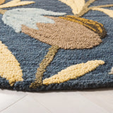Safavieh Blossom 6'-0" x 6'-0" Rug in Navy / Red