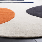 Safavieh Rodeo Drive 6'-0" x 6'-0" Rug in Grey / Black
