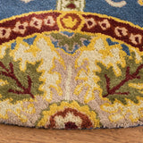 Safavieh Wyndham 7'-0" x 7'-0" Rug in Blue / Gold