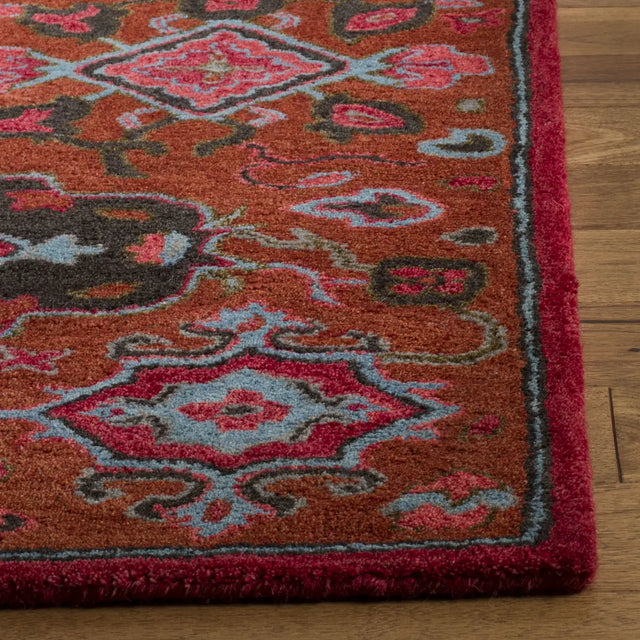 Safavieh Heritage 5'-0" x 8'-0" Rug in Rust / Multi